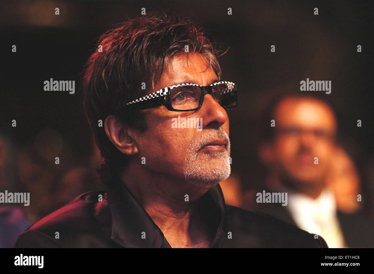 Amitabh Bachchan, indischer Filmschauspieler, Filmproduzent, Fernsehmoderator, Playback-Sänger, Politiker, Indien Stockfoto