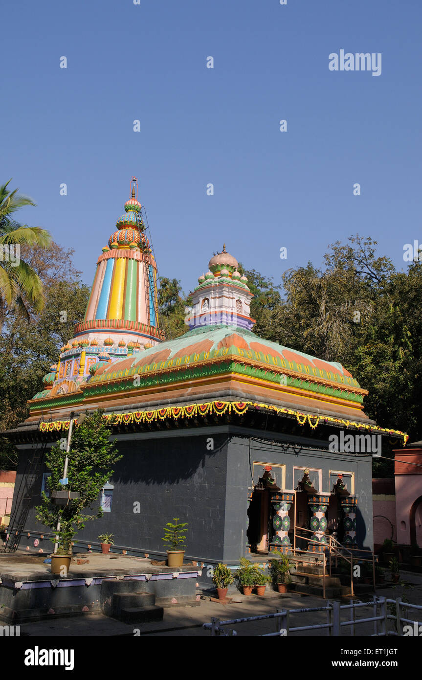 shiva Tempel; Baneshwar; Narasapur; Pune; Maharashtra; Indien Stockfoto