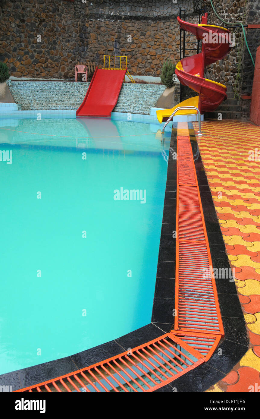 Swimmingpool abstrakt Stockfoto