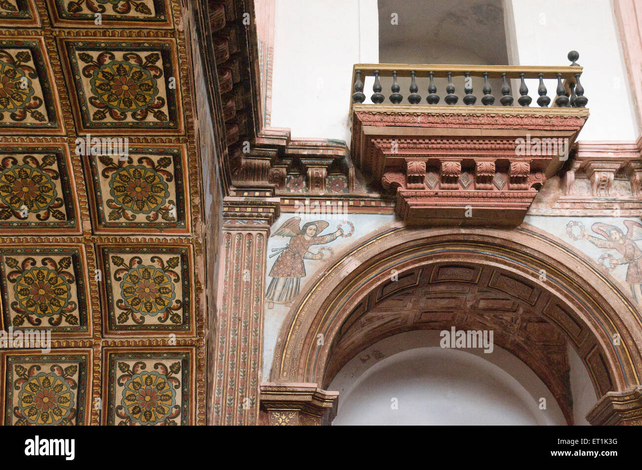 Kirche des Heiligen Franziskus von Assisi alten Goa Maharashtra Indien Asien Sept 2010 Stockfoto