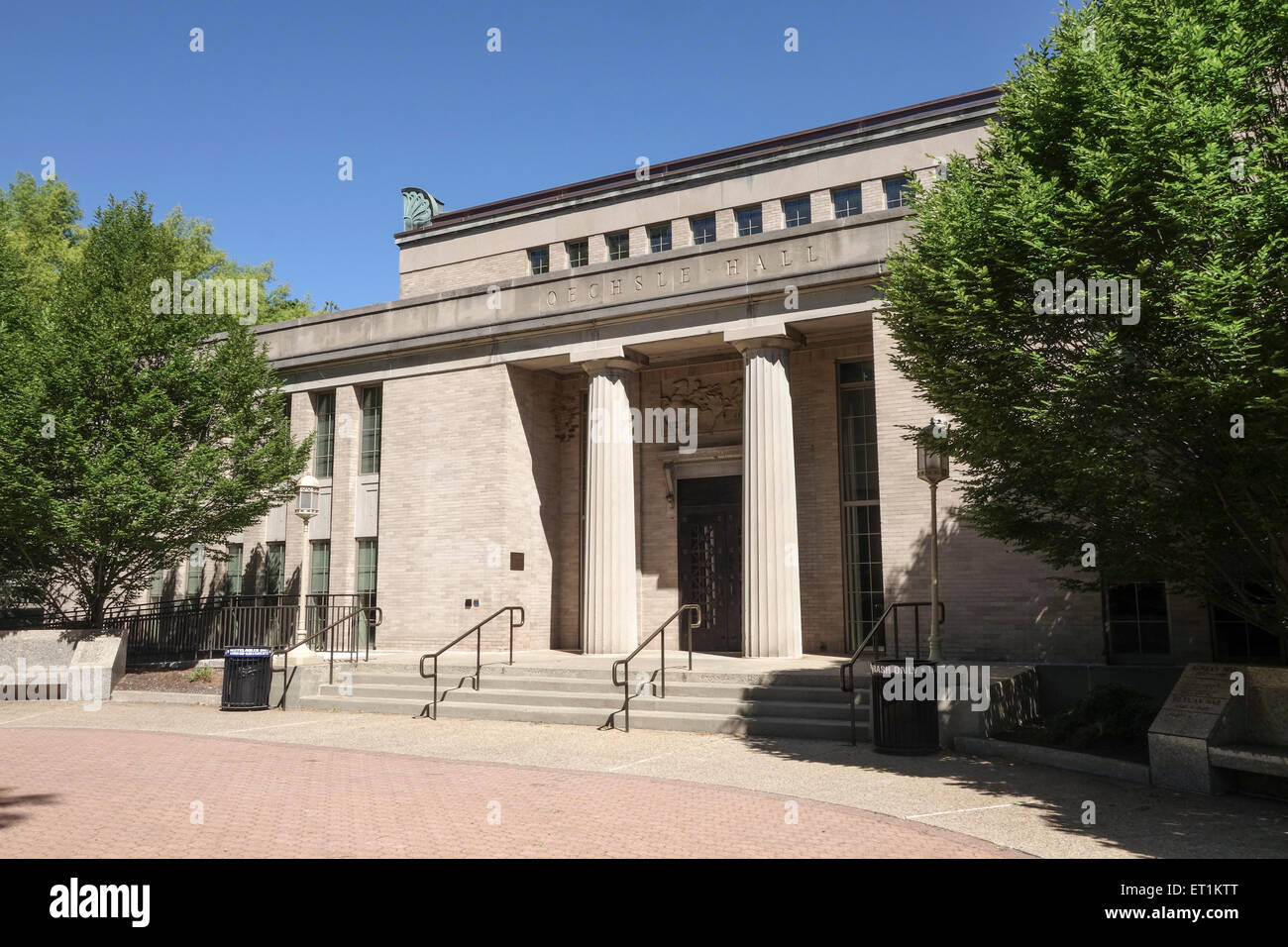 Oechsle Hall Auditorium, Lafayette Hochschule, private liberale Kunsthochschule, Easton, Pennsylvania, USA. Stockfoto