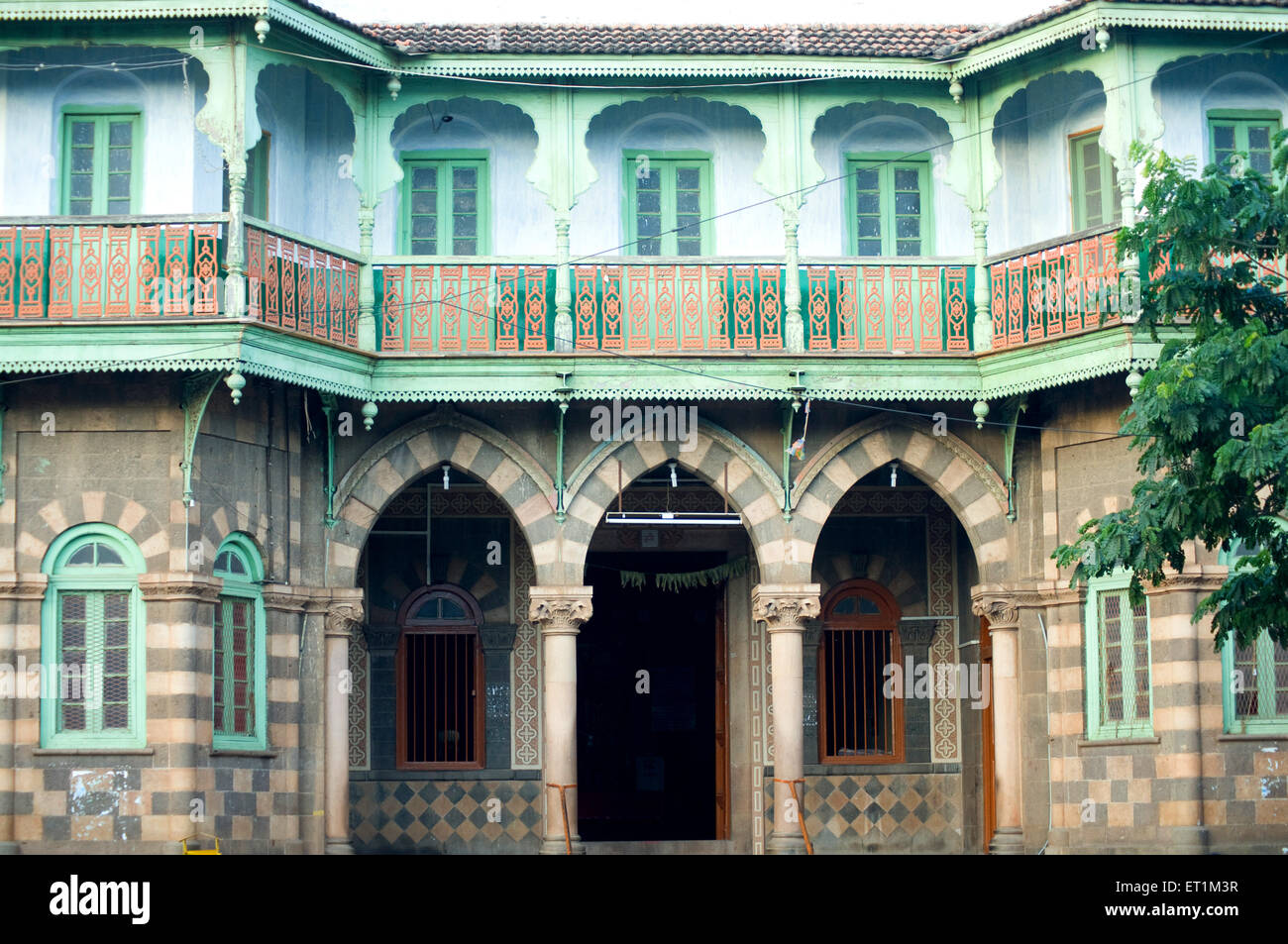 Tempeleingang; Bijapur; Vijayapura; Karnataka; Indien; Asien Stockfoto