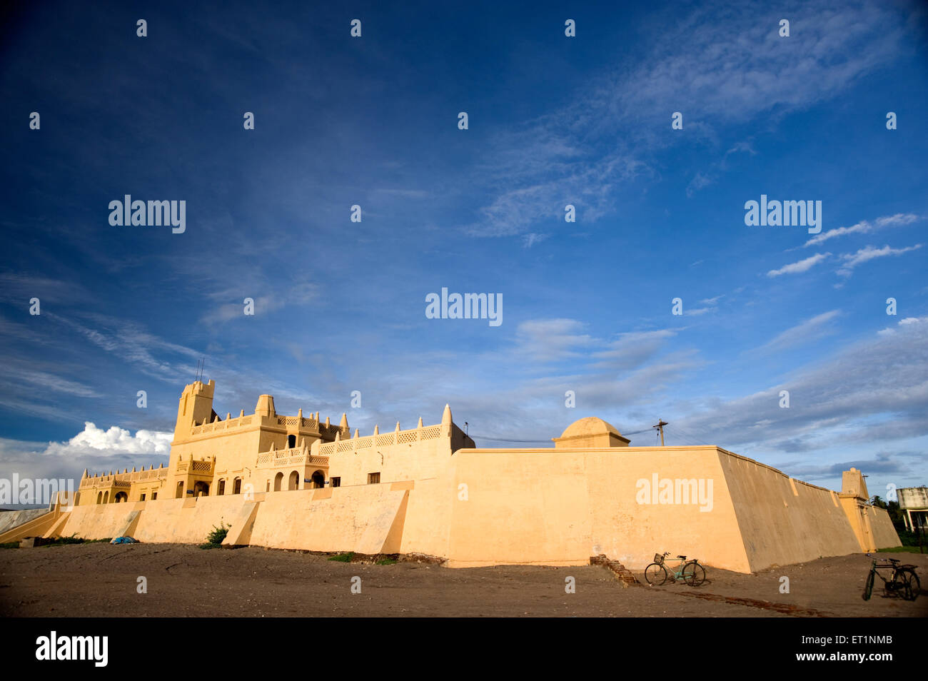Dansborg, Dänische fort Tranquebar Tarangambadi Tamil Nadu, Indien Stockfoto
