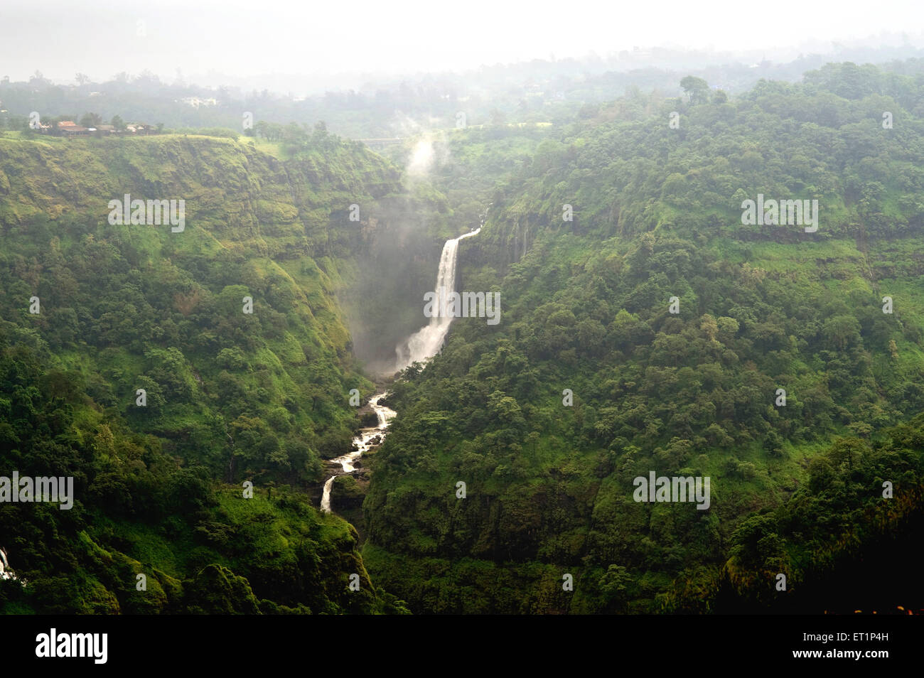 Wasserfall in Pune, Maharashtra, Indien Stockfoto