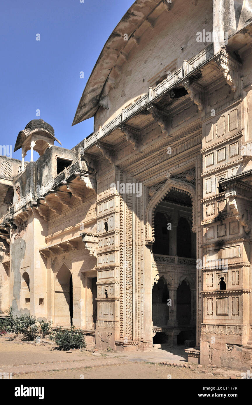 Elefantentor Chhatra Mahal Bundi Palast Rajasthan Indien Asien Stockfoto