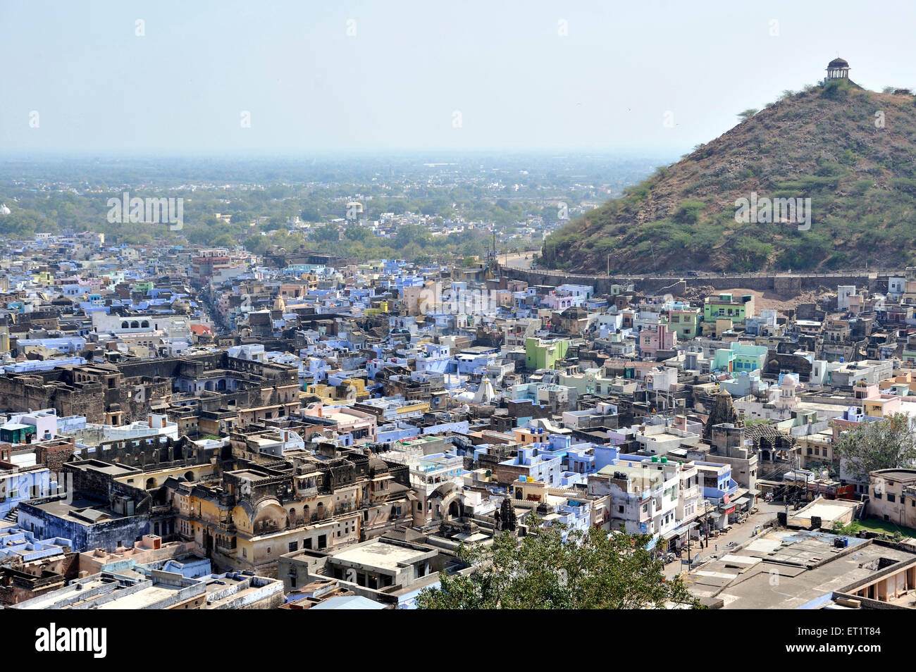 Bundi Stadt Rajasthan Indien Asien Stockfoto