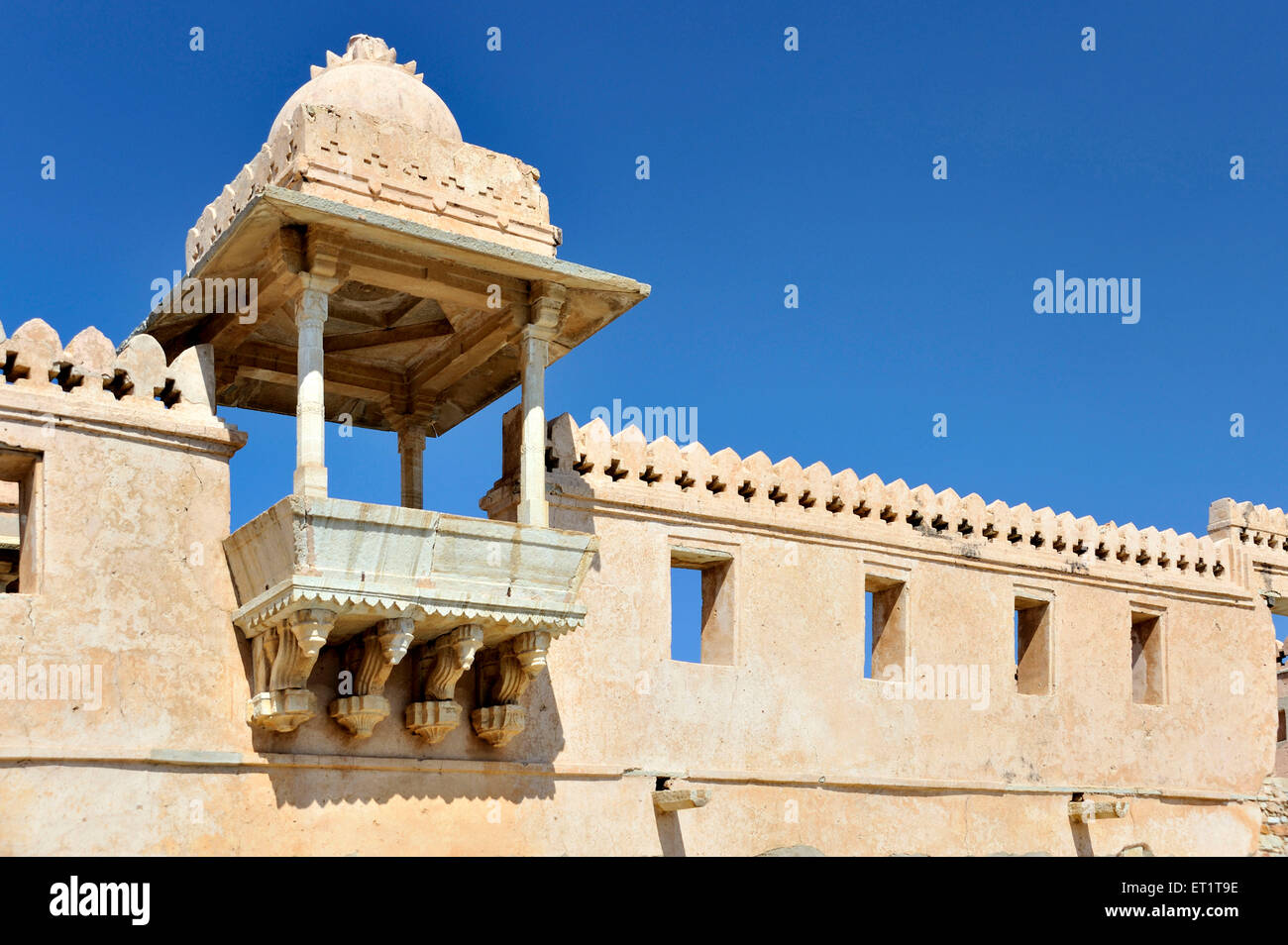 Rana Kumbha Palast in Chittorgarh in Rajasthan Indien Asien Stockfoto