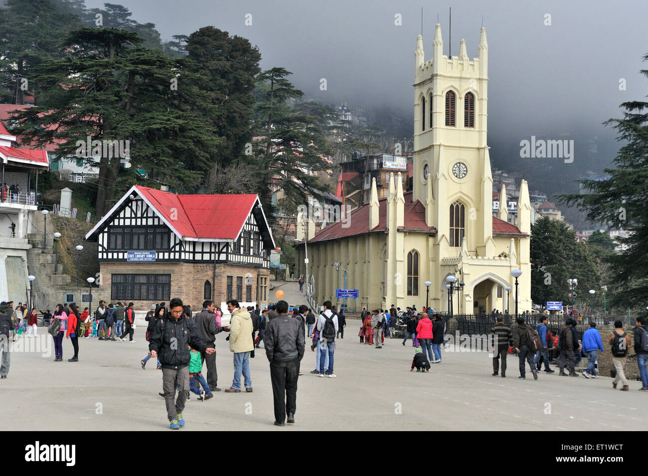 Christuskirche in Shimla, Himachal Pradesh Indien Asien Stockfoto