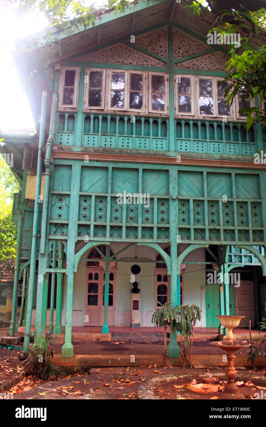 Rudyard Kipling Bungalow am J J Schule Mumbai Maharashtra Indien Asien Stockfoto