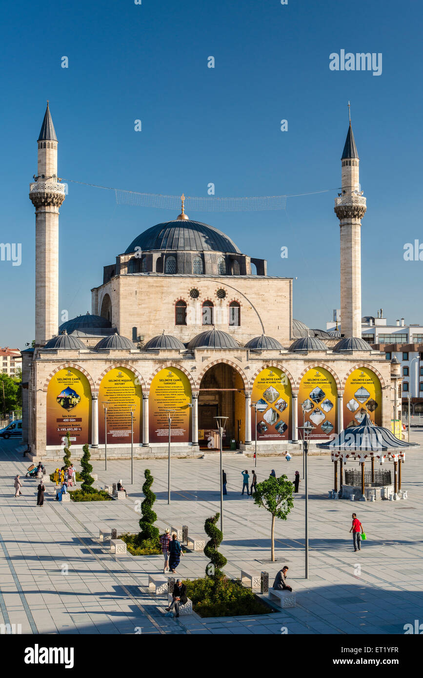 Selimiye Moschee, Konya, Türkei Stockfoto