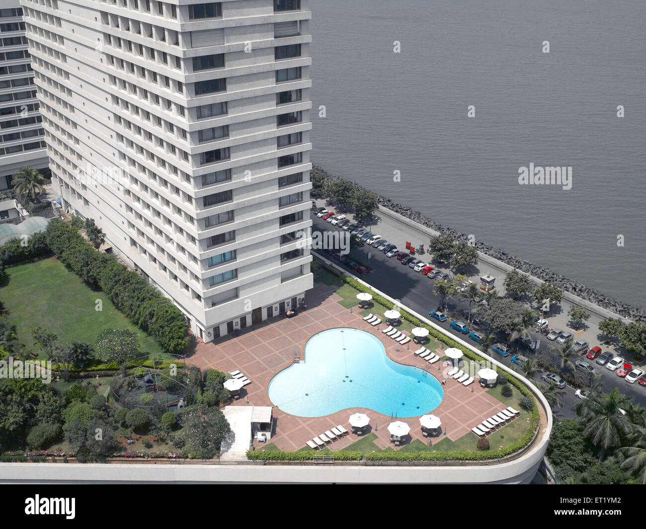Schwimmbad im Trident Hotel; Nariman Point; Bombay Mumbai; Maharashtra; Indien Stockfoto