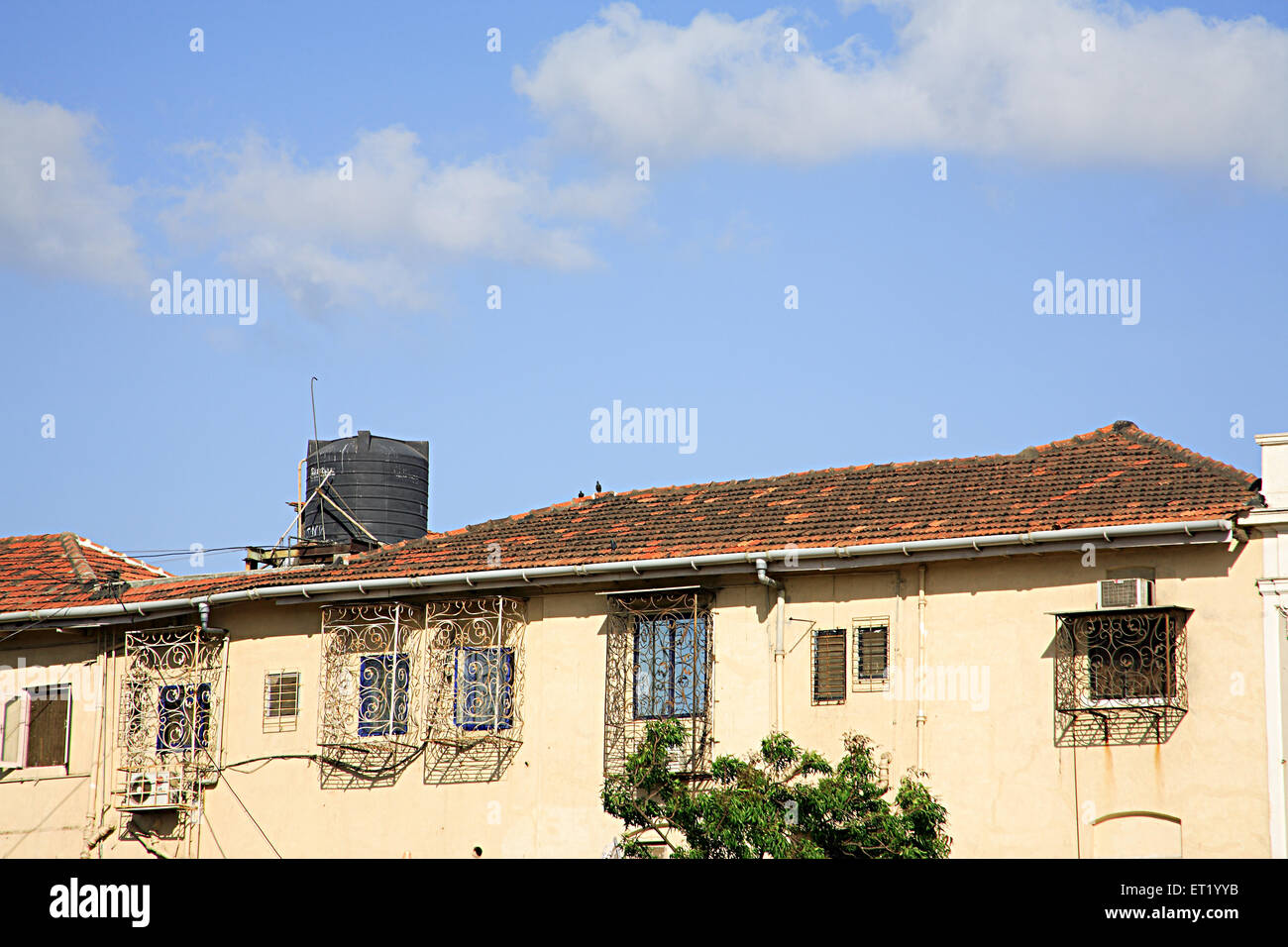 Altes Gebäude; Laud Mansion; Maharishi Karve Road; Charni Road; Bombay; Mumbai; Maharashtra; Indien; Asien; Asiatisch; Indisch Stockfoto