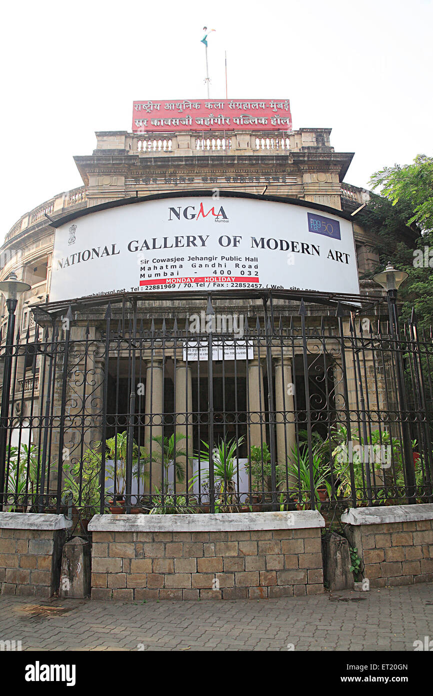 National Gallery of Modern Art; NGMA; Sir Cowasjee Jehangir Public Hall; Bombay; Mumbai; Maharashtra; Indien; Asien; Asiatisch; Indisch Stockfoto