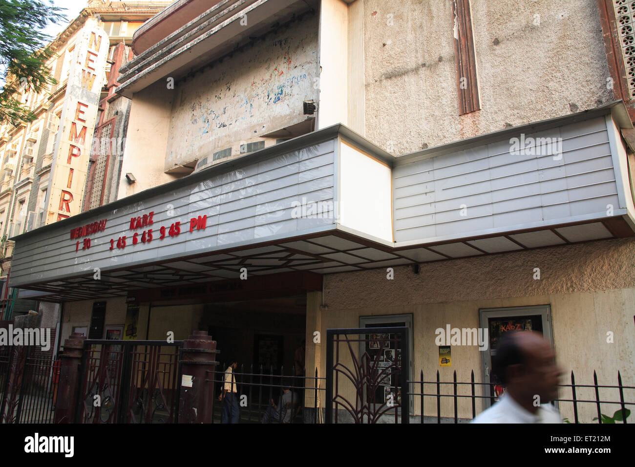 Neues Empire-Kino; Kino; Kino; Murzban Road; Bombay; Mumbai; Maharashtra; Indien; Asien; Asiatisch; Indisch Stockfoto