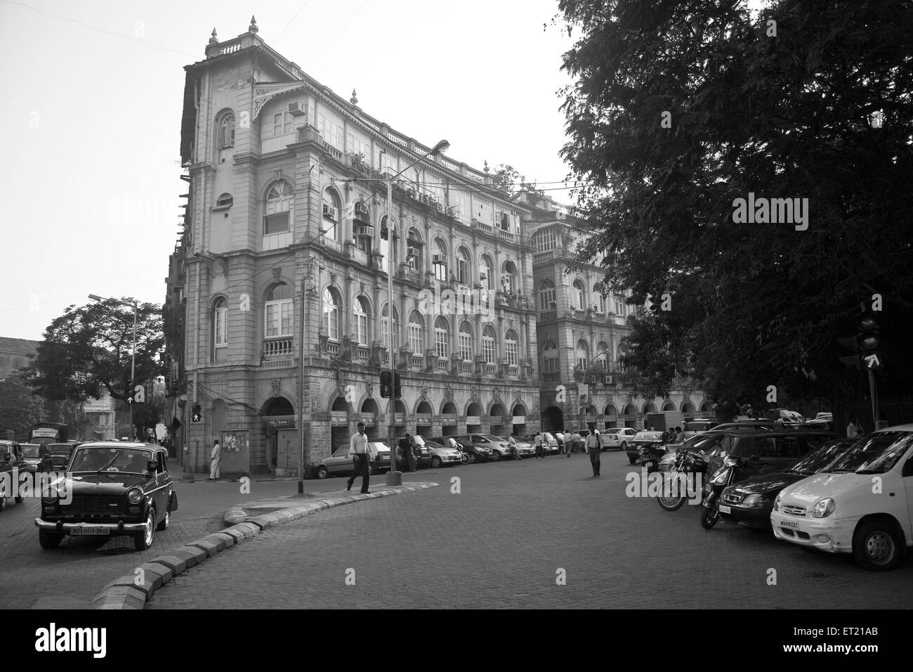 Botawala bei Indian Red cross Society Chowk Gebäude; Fort; Horniman Kreis; Bombay-Mumbai Stockfoto