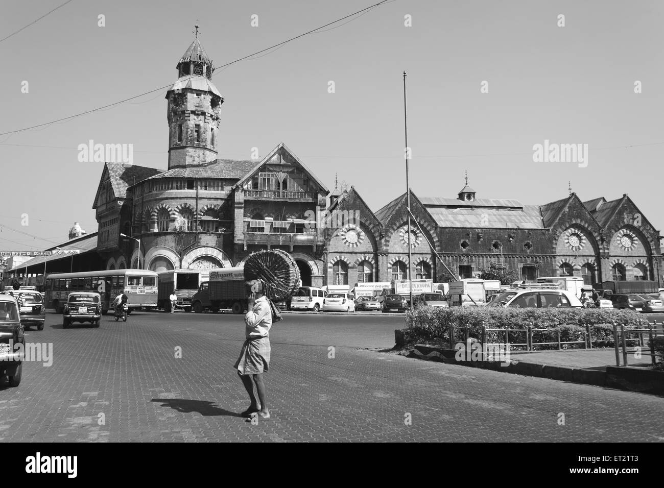 Crawford Markthalle Mumbai Maharashtra Indien Asien Dez 2011 Stockfoto