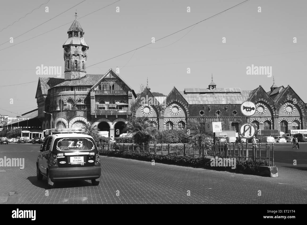 Crawford Market, Mahatma Jyotiba Phule Market, M. J. Phule Market, Bombay, Mumbai, Maharashtra, Indien, Asien, Asien, Indien Stockfoto