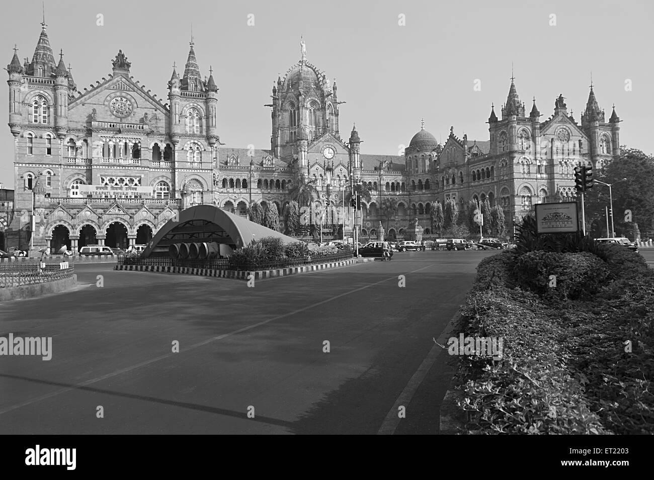 Victoria Terminus, VT, Chhatrapati Shivaji Terminus, CST, Bahnhof Terminus, Bombay, Mumbai, Maharashtra, Indien, Asien, Asien, Indien Stockfoto