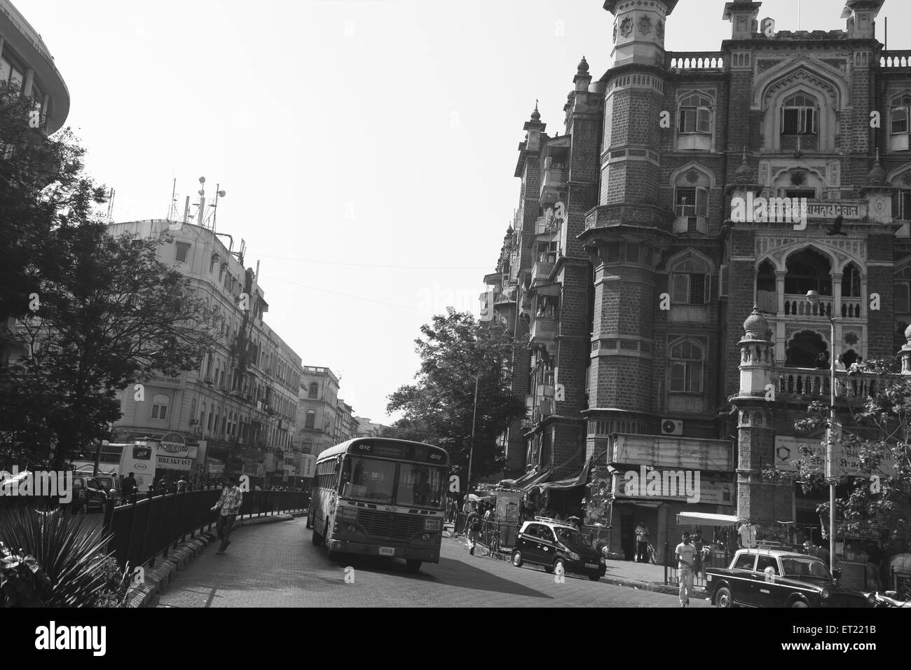 Majestätische Guest House Mumbai Maharashtra Indien Asien Jan 2012 Stockfoto