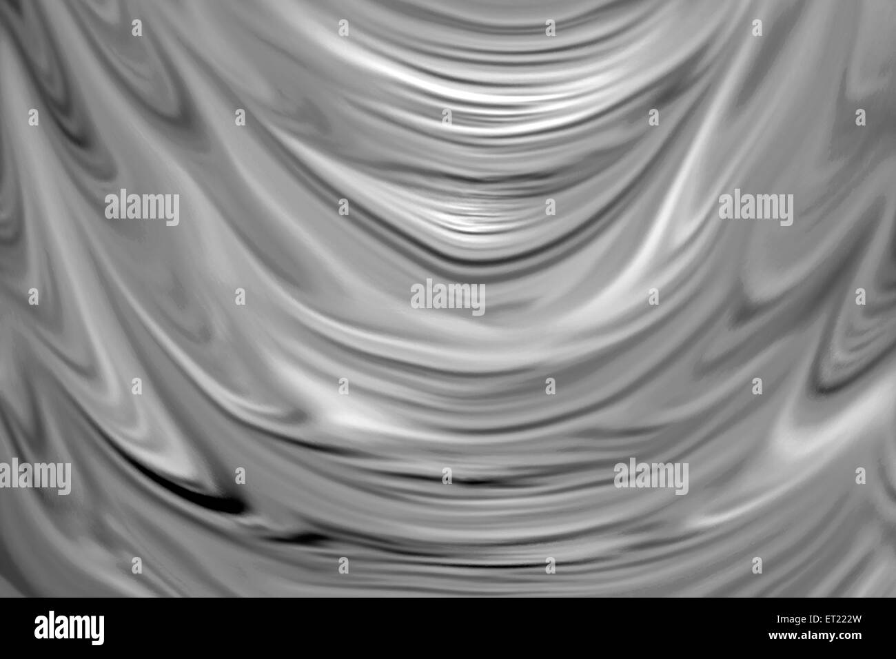 Moderne Kunst Computer digitale Grafik schwarz & weiße Linie Stockfoto