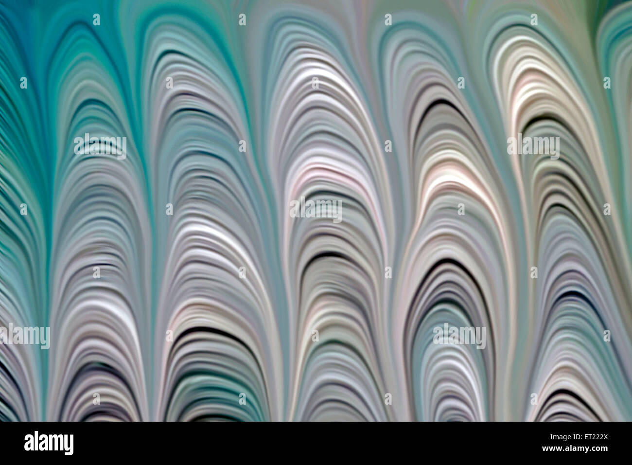 Moderne Kunst Computer digitale Grafiken Farben Linie Indien Asien Stockfoto