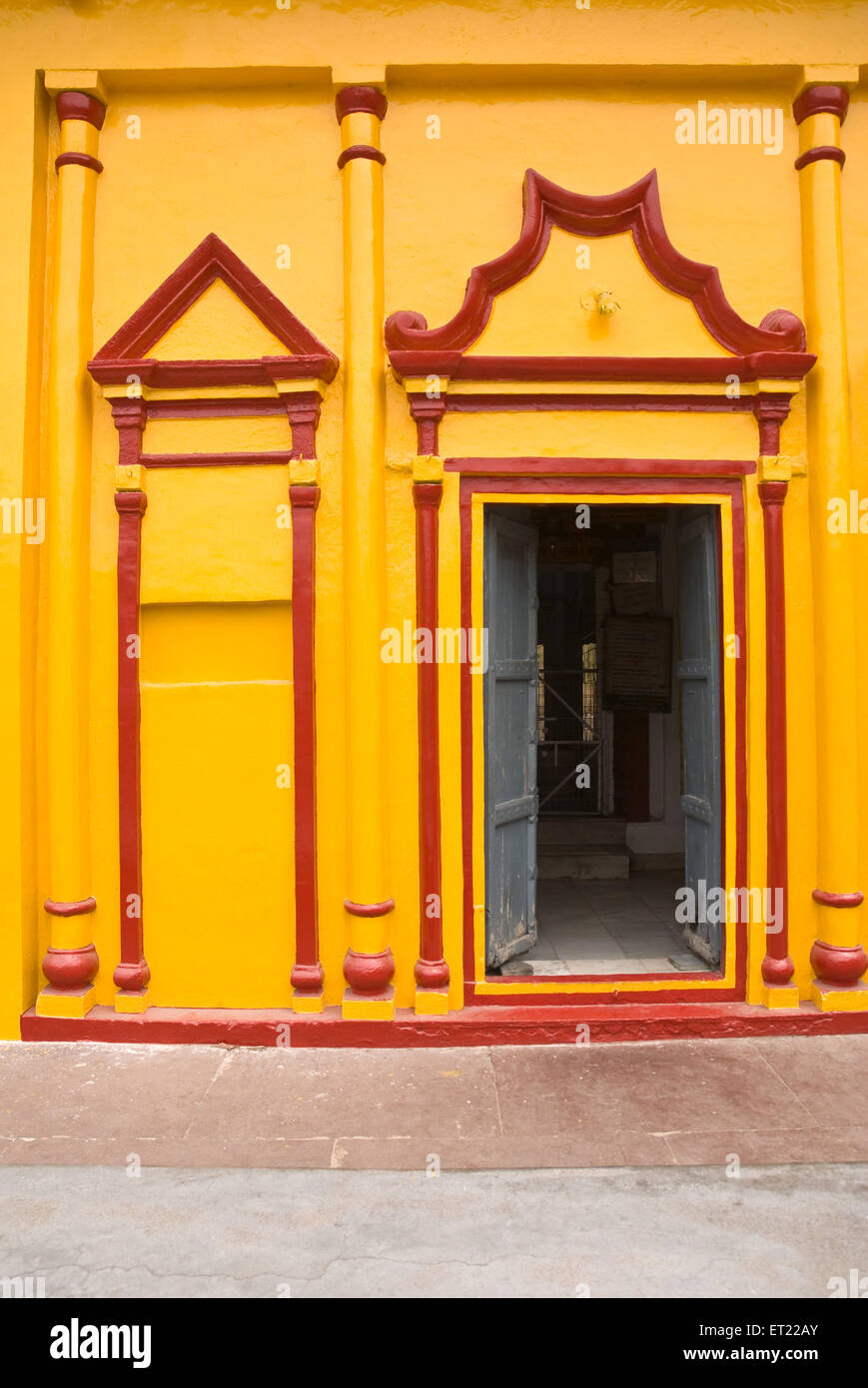 Shri Rameshwar Mahaedo Tempel; Rishikesh; Uttaranchal; Uttarakhand; Indien; Asien Stockfoto