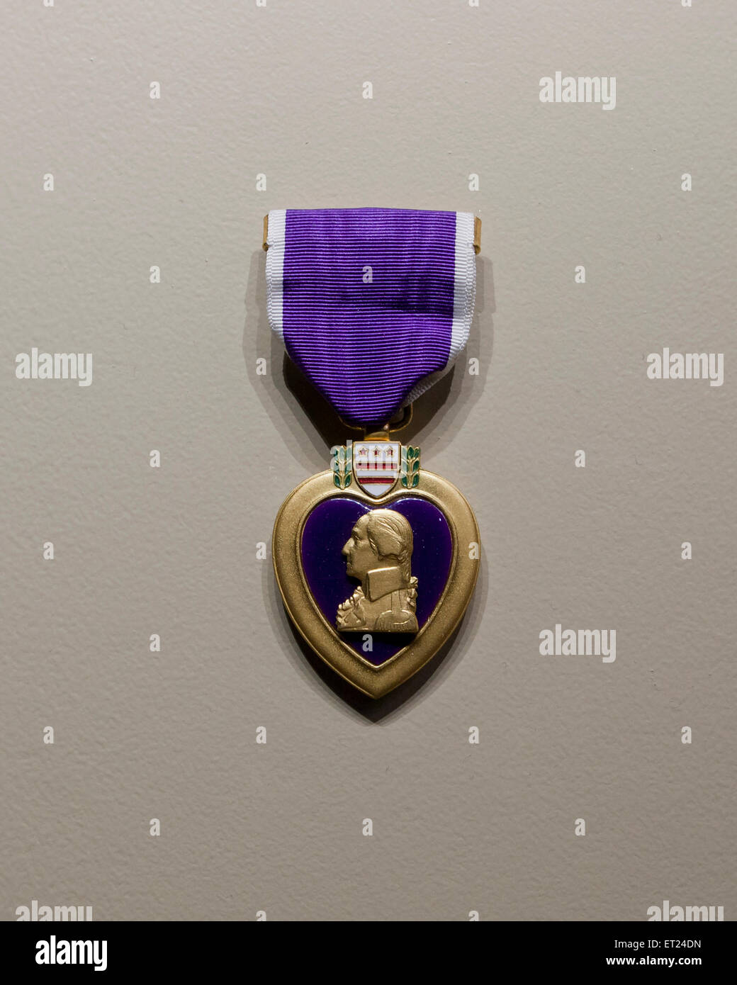 Purple Heart ausgezeichnet - USA Stockfoto