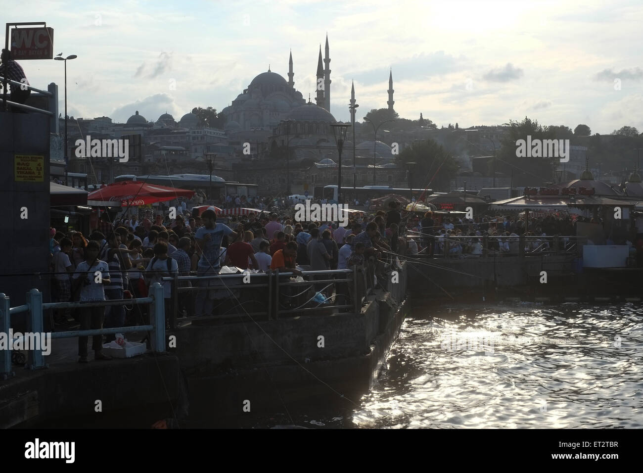 Istanbul, Türkei, Sultan-Ahmed-Moschee Stockfoto
