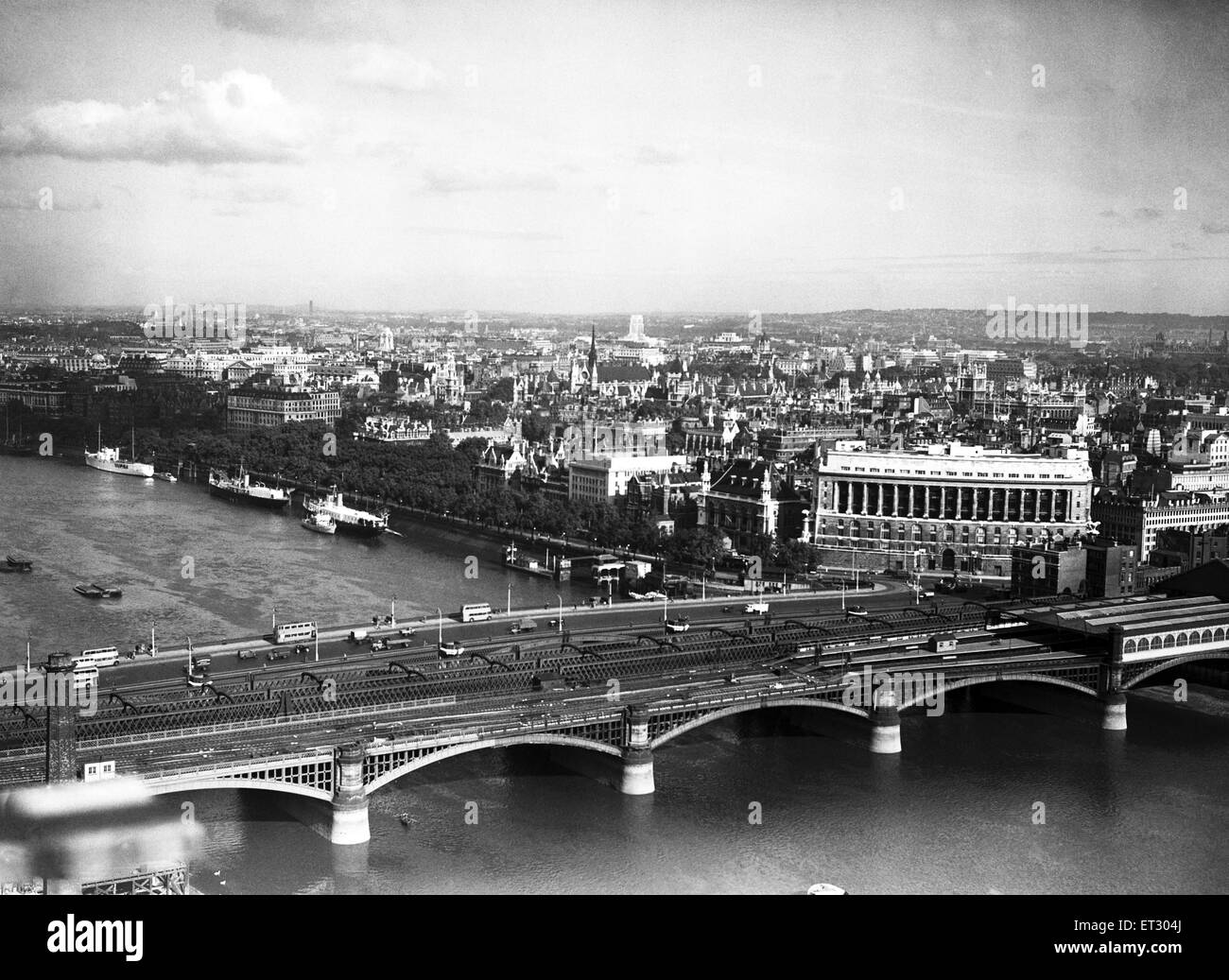 London-Ansichten, 19. Juni 1952. Stockfoto