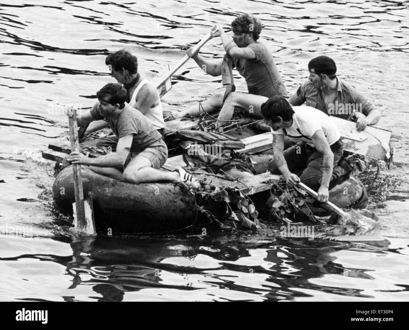 Stockton Regatta, 16. Mai 1987. Stockfoto