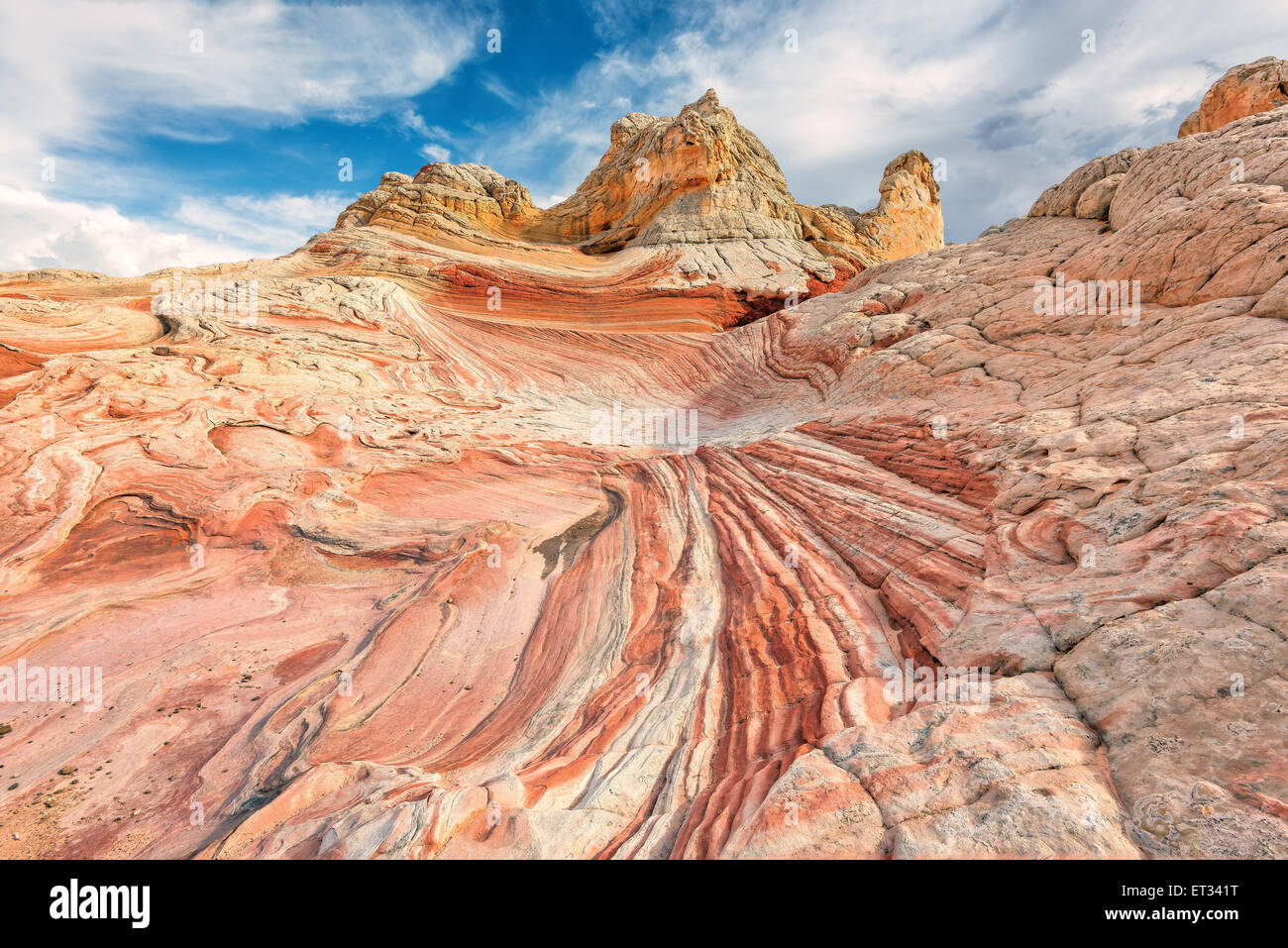 Weiße Tasche, Arizona, USA. Stockfoto