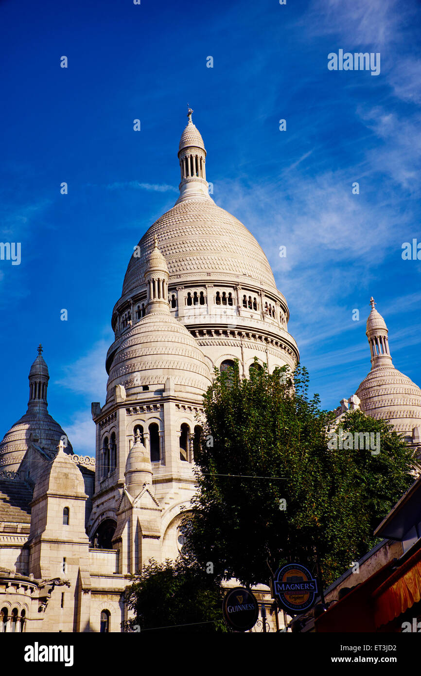 Frankreich, Paris, Basilika Sacre Coeur in Montmartre Stockfoto