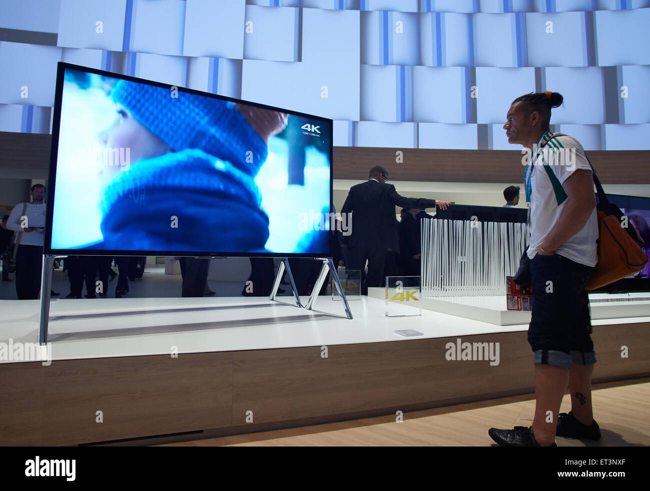 Berlin, Deutschland, SONY-Stand auf der IFA 2014 Stockfoto