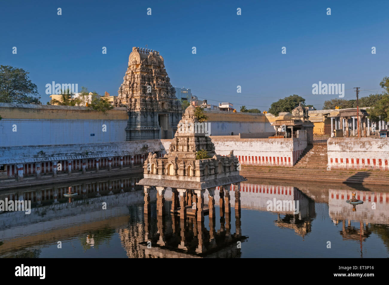 Kamakshiamman Tempel Kanchipuram Tamil Nadu Indien Stockfoto