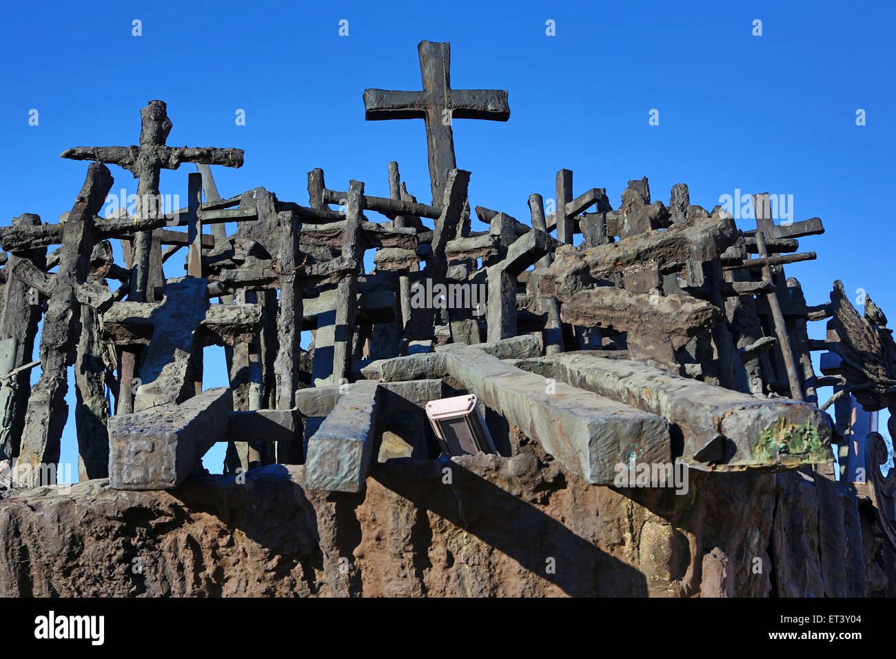 Denkmal für die gefallenen und ermordeten im Osten, die die Opfer der sowjetischen Aggression im Osten Polens während erinnert Stockfoto