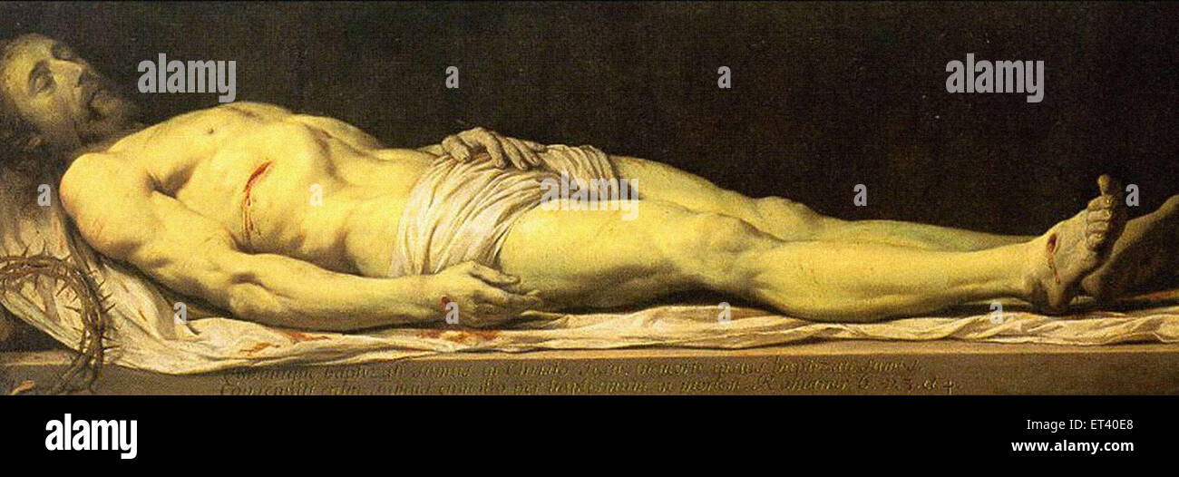 Philippe de Champaigne der tote Christus Stockfoto