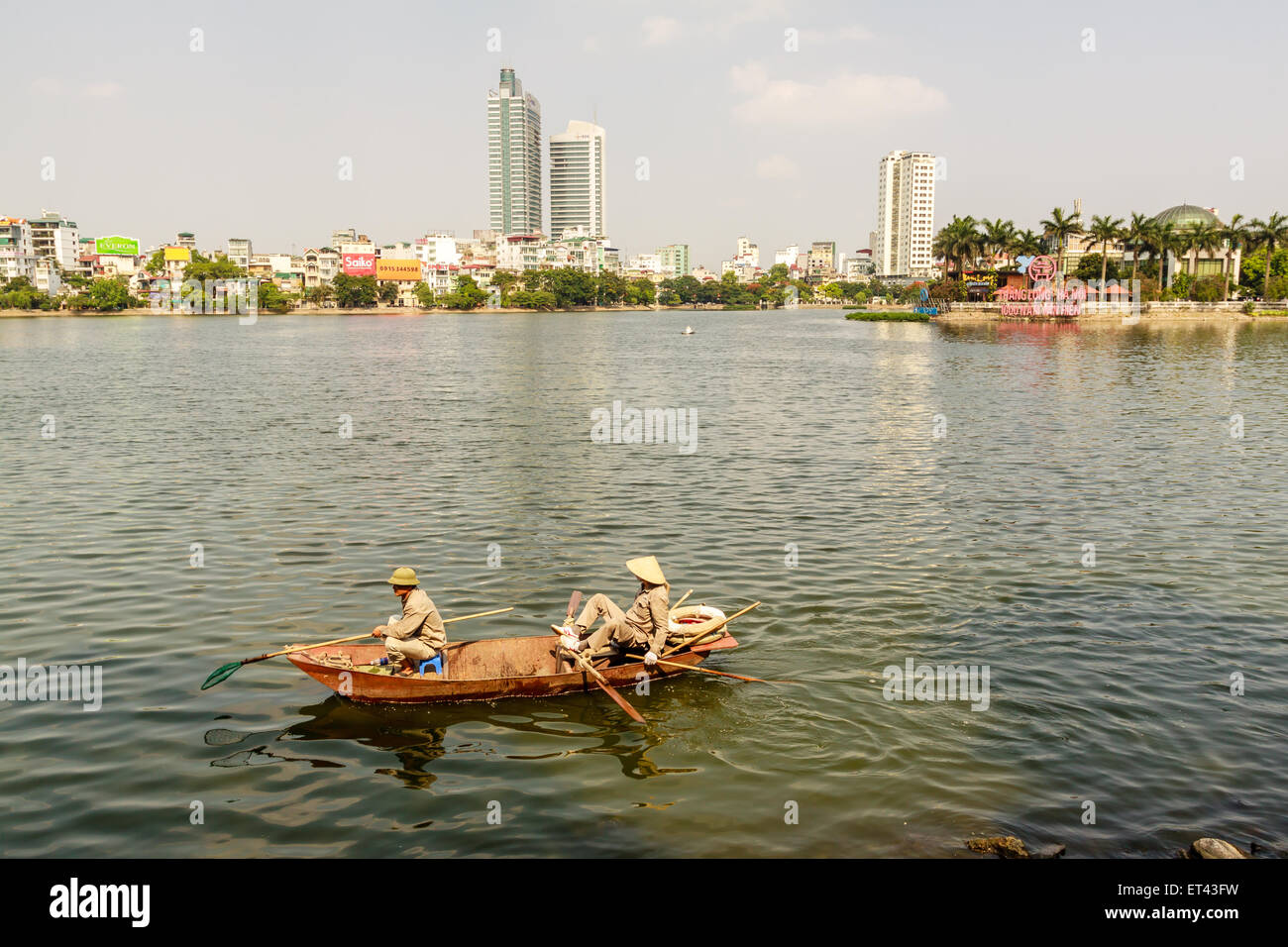 Hanoi Stadtbild am Nachmittag am Westsee in Hanoi, Vietnam am 20. Mai 2015 Stockfoto