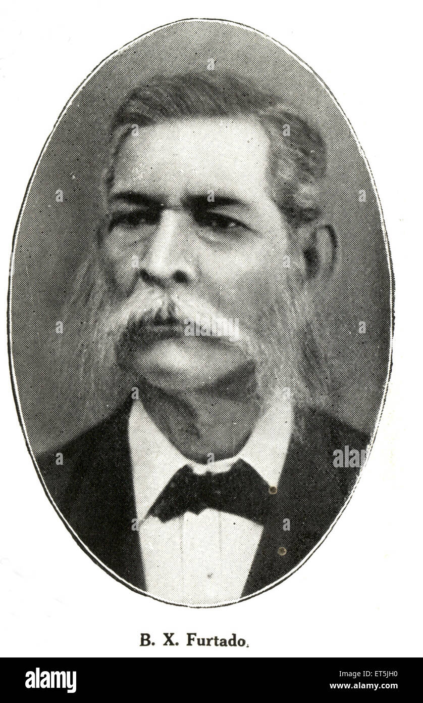 Katholische Gemeinschaft; B. X. Furtado; Bombay; Mumbai; Maharashtra; Indien; Asien; asiatisch; indisch; alter Jahrgang 1900s Bild Stockfoto