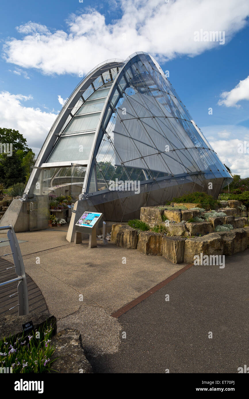 Kew königliche botanische Gärten, Davies Alpine House - London, UK, Europa Stockfoto