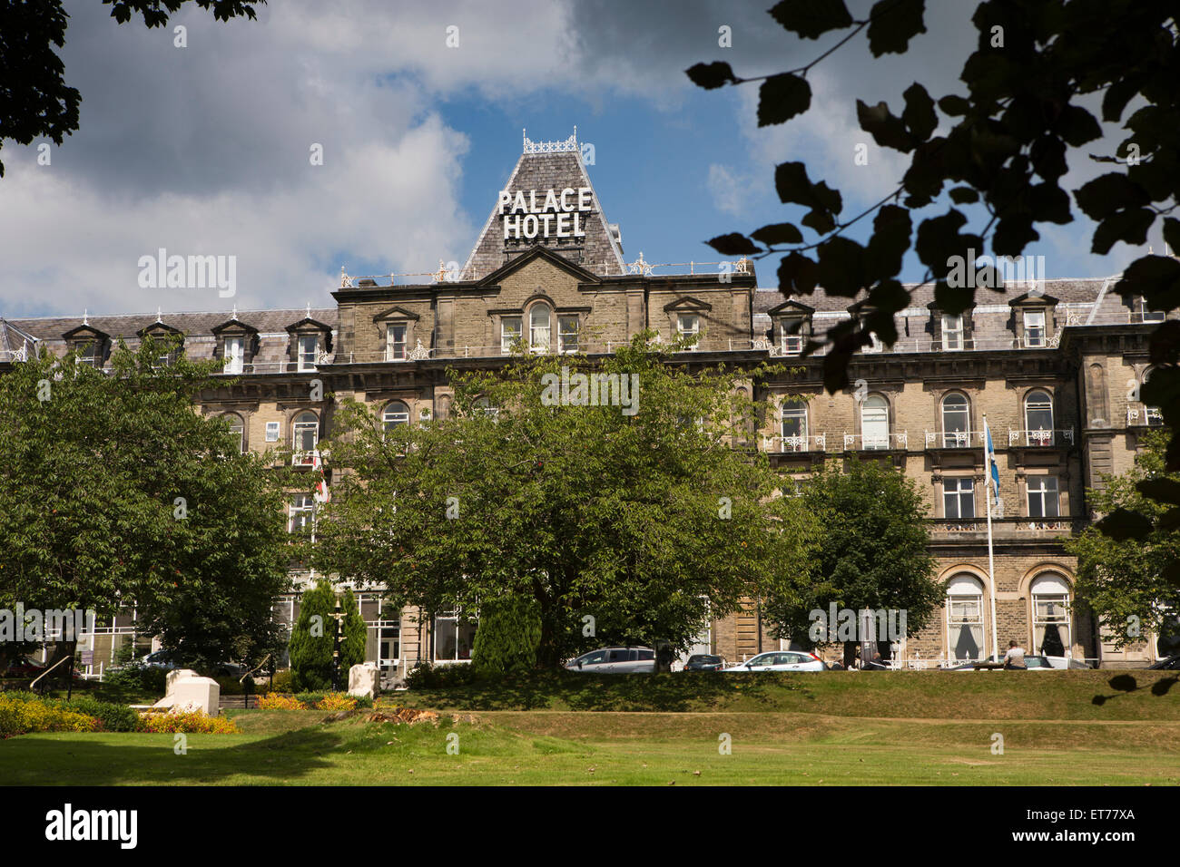 Großbritannien, England, Derbyshire, Buxton, Ära Kurhaus Palace Hotel Stockfoto