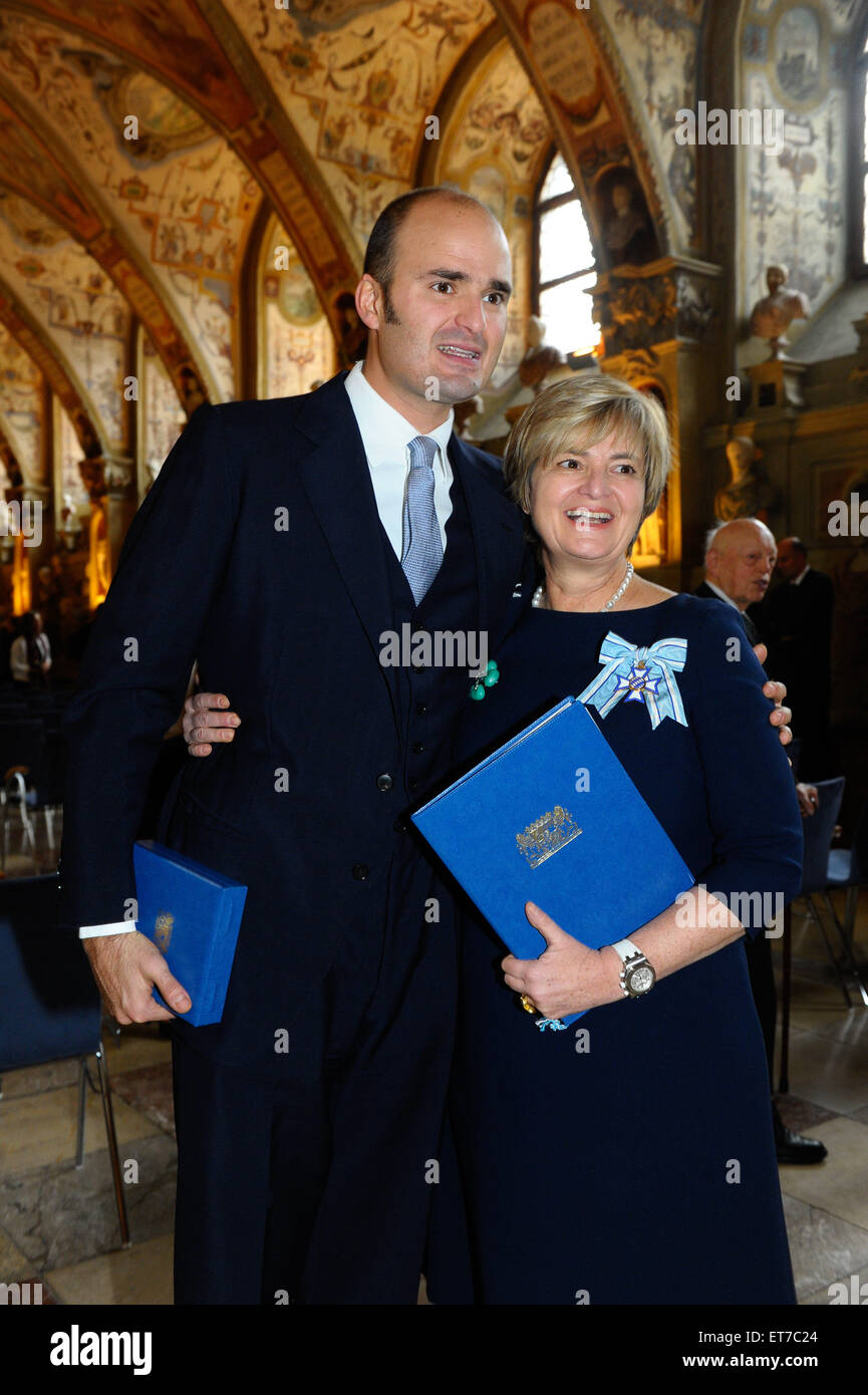 Präsentation des Bayerischen Verdienstorden im Antiquarium der Residenz ...