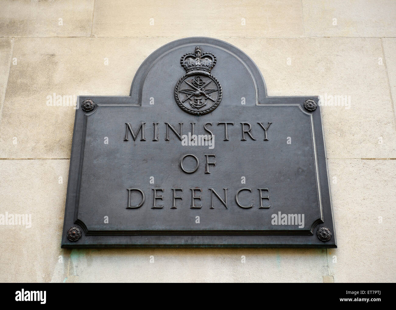 Ministry of Defence, London, UK. Stockfoto
