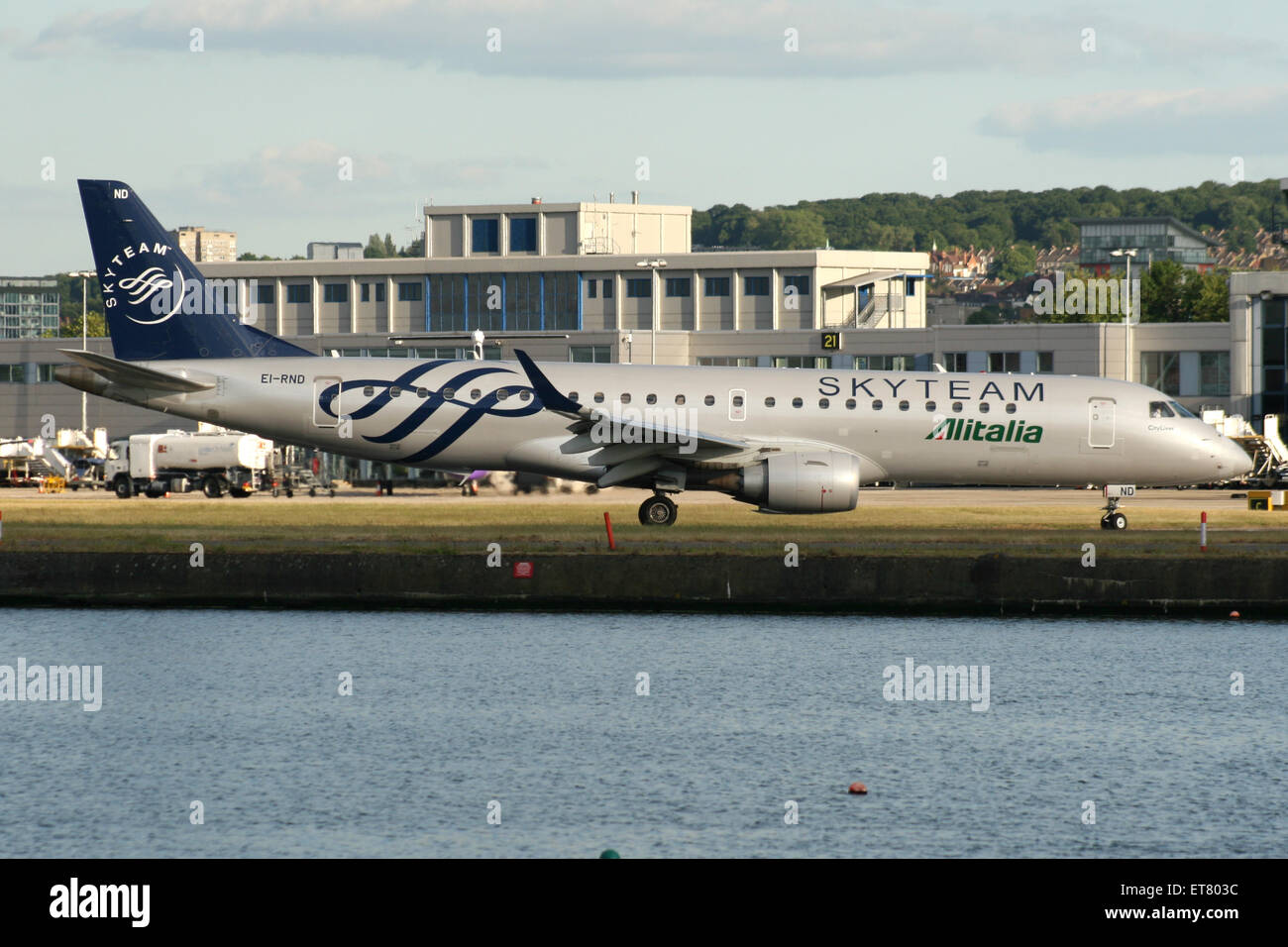London City Flughafen docklands Stockfoto