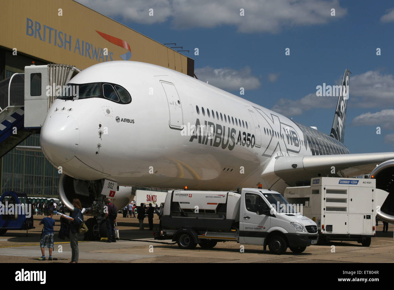 Airbus a350 xwb Stockfoto