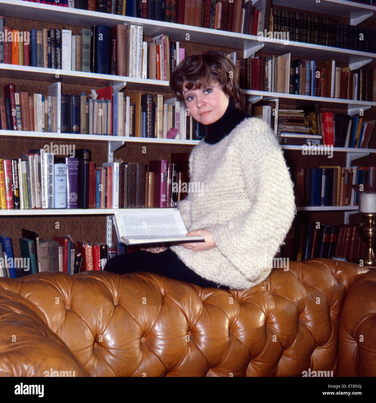 Prunella Scales, Schauspielerin, Januar 1980. Stockfoto