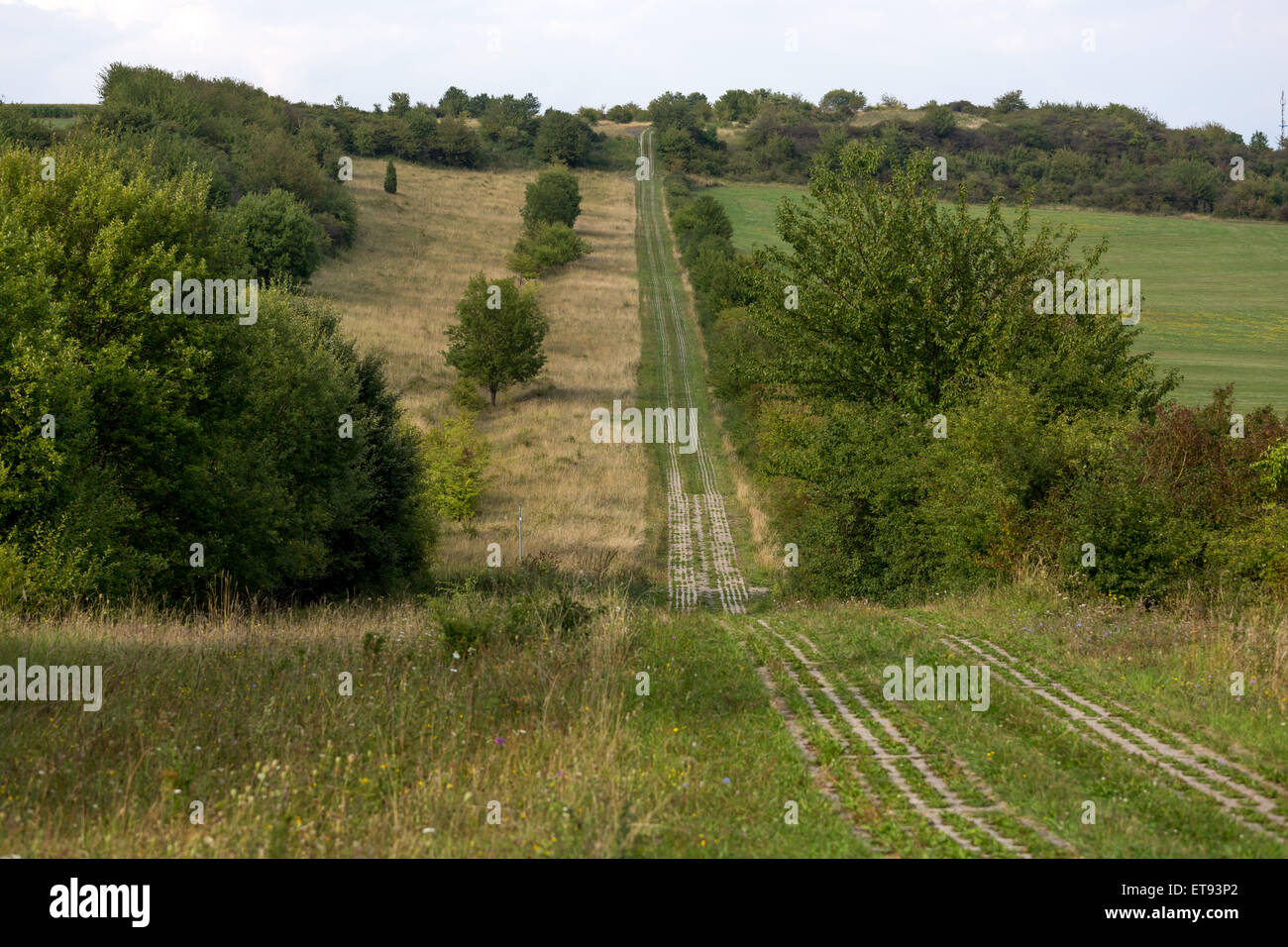 Wiesenfeld, Deutschland, ehemalige Patrol für die NVA Grenze Truppen Stockfoto