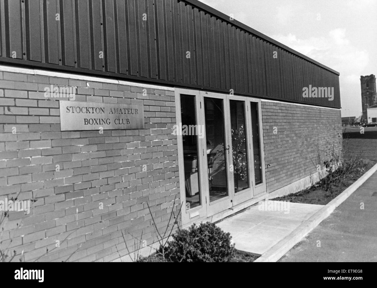 Stockton Amateur Boxing Club, Stockton, 27. März 1984. Stockfoto