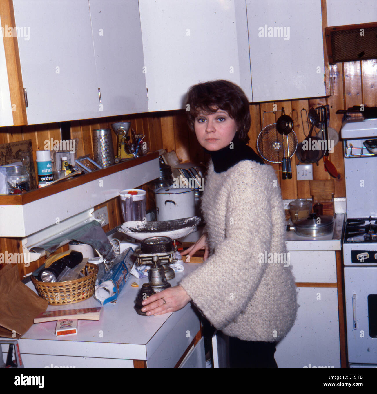Prunella Scales, Schauspielerin, Januar 1980. Stockfoto