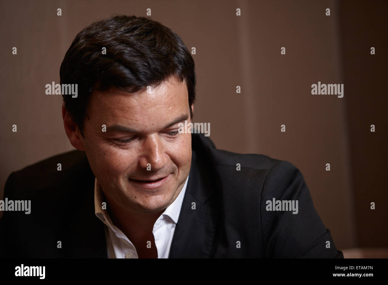 Berlin, Deutschland, Thomas Piketty, Ökonom und Professor an der School of Economics in Paris Stockfoto