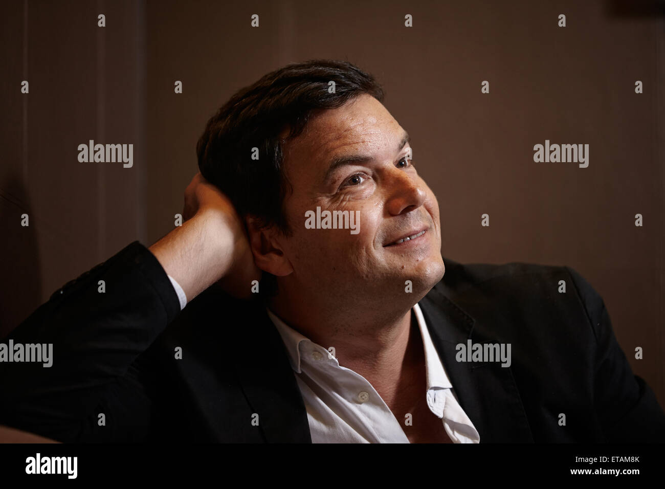 Berlin, Deutschland, Thomas Piketty, Ökonom und Professor an der School of Economics in Paris Stockfoto